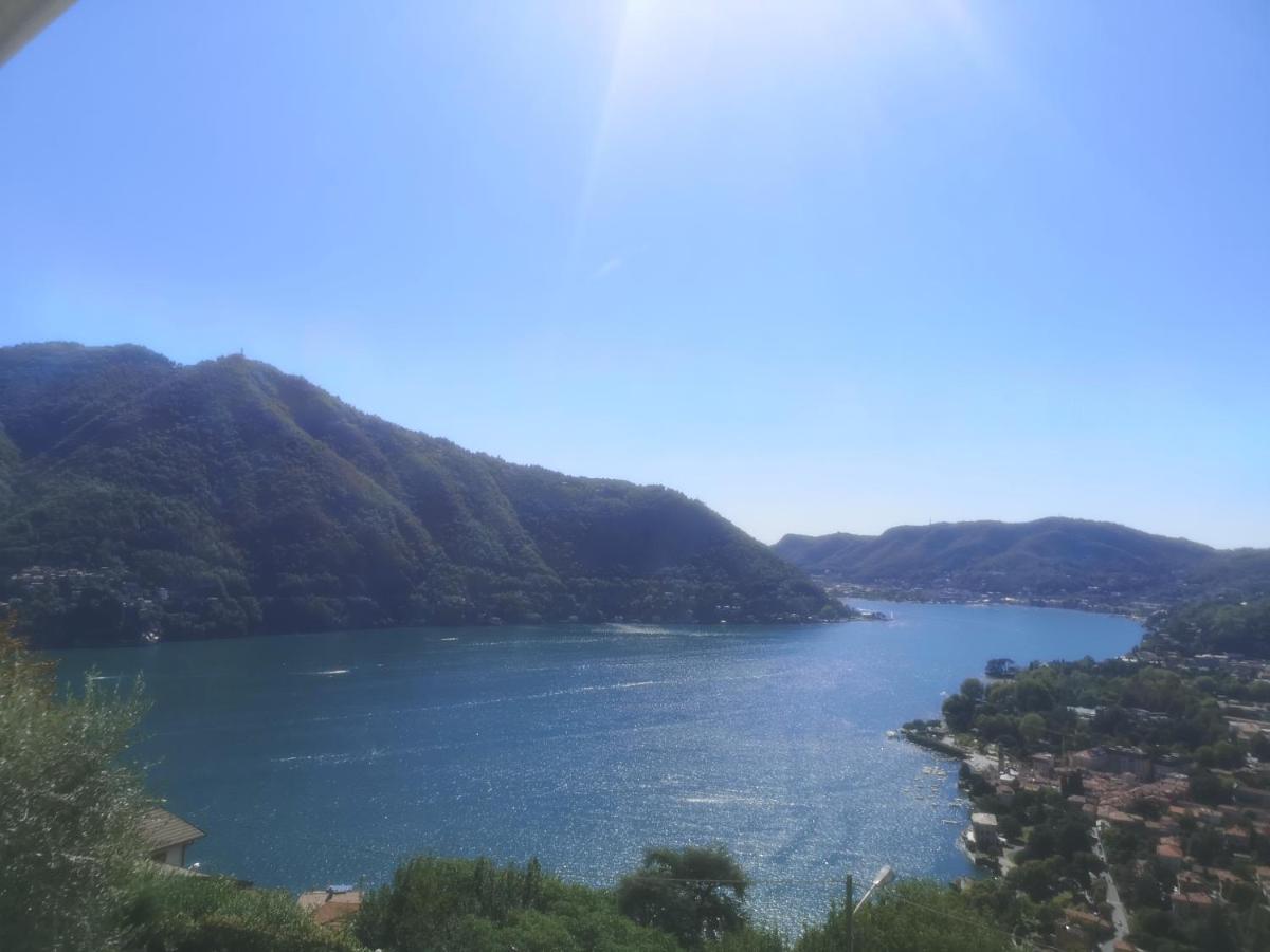 Como Lake Panorama Apartment Sveva Черноббио Экстерьер фото