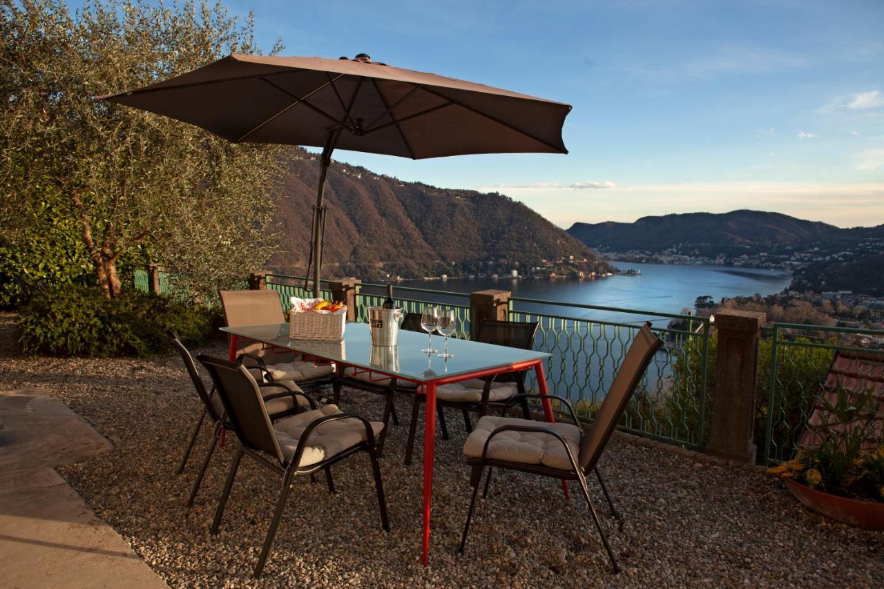 Como Lake Panorama Apartment Sveva Черноббио Экстерьер фото