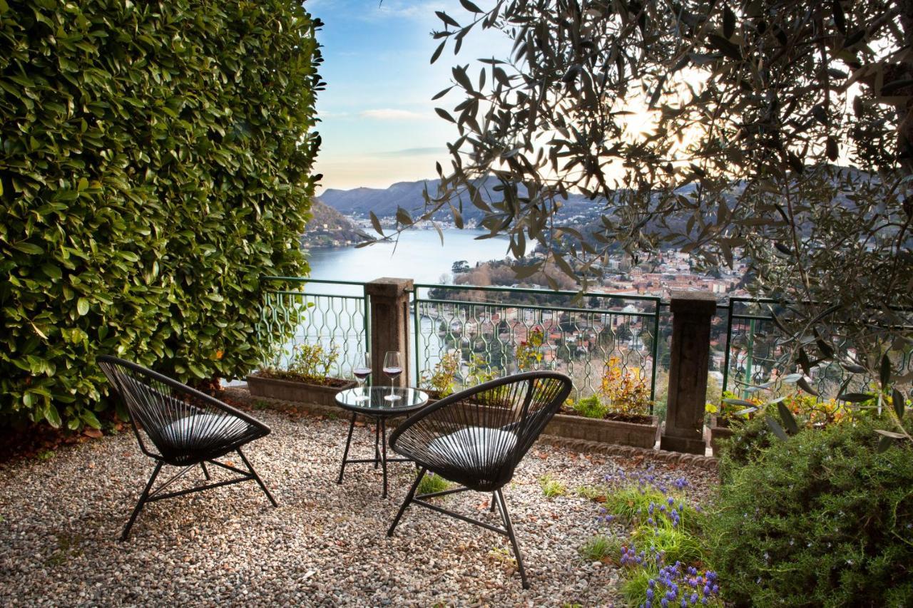 Como Lake Panorama Apartment Sveva Черноббио Экстерьер фото
